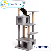 EveryYay Cozy Condo 6-Level Cat Tree for Large Cats