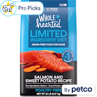WholeHearted Limited Ingredient Diet Salmon & Sweet Potato Recipe Dog Food