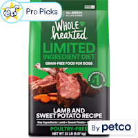 WholeHearted Limited Ingredient Diet Lamb & Sweet Potato Recipe Dog Food