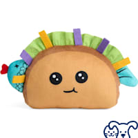Petco Fish Taco Plush Dog Toy