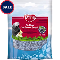 Kaytee Fiesta Blueberry Flavored Yogurt Dipped Sunflower Seeds Bird Treat