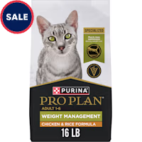 Purina Pro Plan Weight Management Chicken and Rice Adult Formula Dry Cat Food