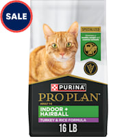Purina Pro Plan Focus Indoor Care Turkey & Rice Formula Adult Dry Cat Food
