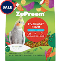 ZuPreem AvianMaintenance FruitBlend Premium Bird Diet for Medium Birds