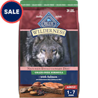 Blue Buffalo Blue Wilderness Natural Adult High Protein Grain Free Salmon Dry Dog Food