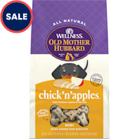 Wellness Old Mother Hubbard Classic Chick'N'Apples Natural Mini Oven-Baked Biscuits Dog Treats