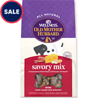 Wellness Old Mother Hubbard Classic Savory Mix Natural Mini Oven-Baked Biscuits Dog Treats