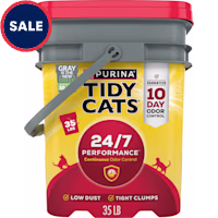 Purina Tidy Cats Clumping Odor Control 24/7 Performance Low Dust and Low Tracking Multi Cat Litter