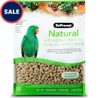 ZuPreem AvianMaintenance Natural Bird Diet for Parrots & Conures