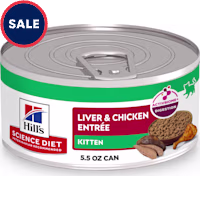 Hill's Science Diet Liver & Chicken Entree Kitten Canned Cat Food