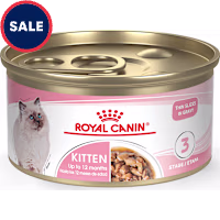 Royal Canin Feline Health Nutrition Kitten Thin Slices in Gravy Canned Cat Food