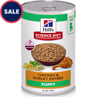 Hill's Science Diet Puppy Chicken & Barley Entree Canned Wet Dog Food