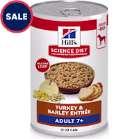 Hill's Science Diet Turkey & Barley Entree Senior 7+ Canned Dog Food