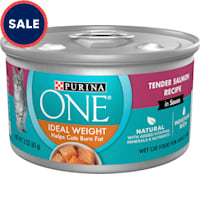 Purina ONE Natural Ideal Weight Tender Salmon Recipe Wet Cat Food