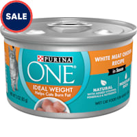 Purina ONE Natural Ideal Weight White Meat Chicken Recipe in Sauce Wet Cat Food
