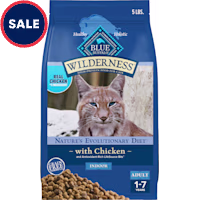 Blue Buffalo Wilderness Natural High-Protein Grain-Free Chicken Dry Cat Food