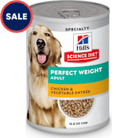 Hill's Science Diet Adult Perfect Weight Chicken & Vegetable Entree Canned Wet Dog Food