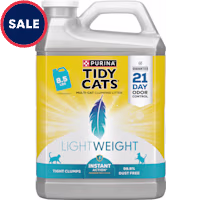 Tidy Cats Instant Action Light Weight, Low Dust, Clumping Odor Control Cat Litter