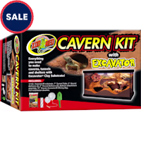 Zoo Med Cavern Kit with Excavator