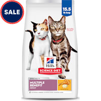 Hill's Science Diet Adult Multiple Benefit Chicken Recipe Dry Cat Food