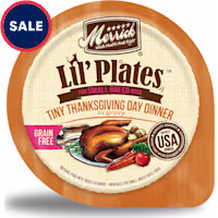 Merrick Lil' Plates Grain Free Tiny Thanksgiving Day Dinner Recipe Small Breed Wet Dog Food