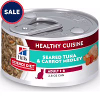 Hill's Science Diet Adult Healthy Cuisine Seared Tuna & Carrot Medley Canned Wet Cat Food