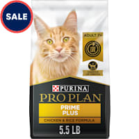 Purina Pro Plan Prime Plus Chicken and Rice Formula Senior Dry Cat Food With Probiotics