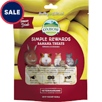Oxbow Simple Rewards Banana Small Animal Treats