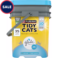 Purina Tidy Cats Clumping Odor Control Low Dust Scented Glade Clear Springs Multi Cat Litter