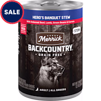 Merrick Backcountry Grain Free Hero's Banquet Stew Wet Dog Food