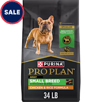 Purina Pro Plan Shredded Blend Chicken and Rice Formula with Guaranteed Live Probiotics Small Breed Dog Food