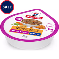 Hill's Science Diet Savory Stew Chicken & Vegetables Senior 7+ Small & Mini Canned Wet Dog Food