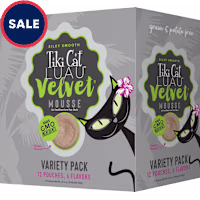 Tiki Cat Luau Velvet Mousse Variety Pack Complete & Balanced Wet Cat Food
