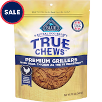 Blue Buffalo True Chews Chicken Premium Grillers Made in the USA with Natural Ingredients Dog Treats