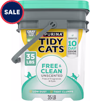 Tidy Cats Free & Clean Unscented Clumping Multi Cat Litter