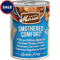 Merrick Grain Free Smothered Comfort Canned Wet Dog Food