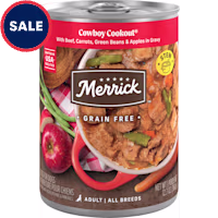 Merrick Grain Free Cowboy Cookout Canned Dog Food
