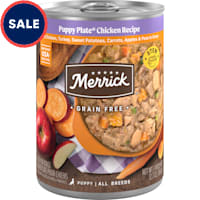 Merrick Grain Free Puppy Plate Chicken Recipe Canned Puppy Food