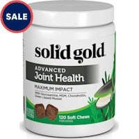Solid Gold Advanced Joint Health Supplement for Dogs With Green Lipped Mussel, Glucosamine, MSM, Chondroitin