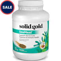 Solid Gold SeaMeal Powder for Skin & Coat, Digestive & Immune Health For Dogs & Cats