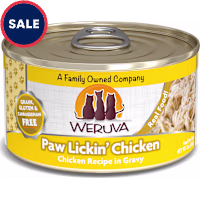 Weruva Classics Paw Lickin' Chicken Chicken Recipe in Gravy Wet Cat Food