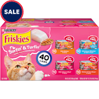 Friskies Surfin' & Turfin' Prime Filets Favorites Wet Cat Food Variety Pack