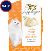 Fancy Feast Broth Appetizers White Meat Chicken Wet Cat Food