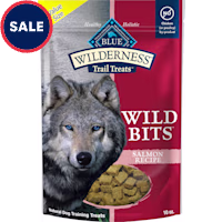 Blue Buffalo Wilderness Grain-Free, Salmon Wild Bits Soft & Chewy Dog Treats