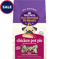 Wellness Old Mother Hubbard Classic Chicken Pot Pie Natural Mini Oven-Baked Biscuits Dog Treats