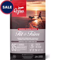 ORIJEN Grain Free, Fit & Trim, Support Healthy Weight, High Protein, Fresh & Raw Animal Ingredients Dry Dog Food