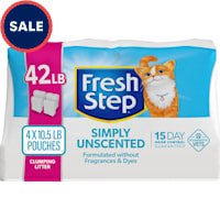 Fresh Step Ultra Unscented Clumping Cat Litter