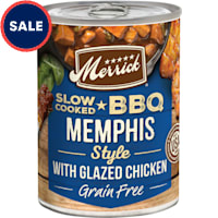 Merrick Slow-Cooked BBQ Memphis Style with Glazed Chicken Grain Free Canned Dog Food