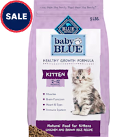 Blue Buffalo Baby Blue Healthy Chicken and Brown Rice Growth Kitten Dry Dog Food