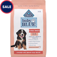 Blue Buffalo Baby Blue Healthy Growth Formula with DHA, Chicken & Brown Rice Recipe Natural Large Breed Puppy Dry Food